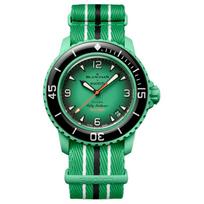 SWATCH Unisex Watch SO35I100C Green Dial