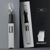 Handmade paper cutting, DIY carving knife, multi-purpose aluminum alloy tool knife, express delivery, unboxing, small art knife