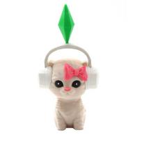 Cute Mini Cat Ornament 3D Printed Cat Figurine Car Dashboard Decor Funny Vehicle Interior Accessory for Home Office Decor