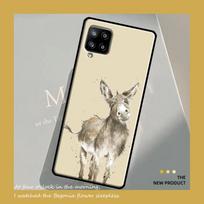 Cute Alpaca Donkey Case For Samsung Galaxy A54 A34 A14 A15 A35 A55 A16 A26 A36 A56 A52 A12 A32 A13 A33 A53 A17 Samsung A33 5G
