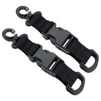 Tactic Nylon Webbing Backpack Hook Multifunctional Carabiner D-Shaped Keychain Double-Split Quick Release Hanging Buckle 1
