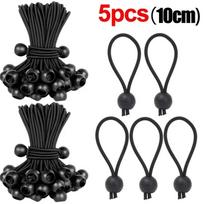 5/30Pcs Outdoor Elastic Ball Rope Bungee Cords Portable Tent Fixing Tarpaulin Awning Canopy Heavy Duty Tarp Tie Down for Shelter Cargo 10cm (5pcs)