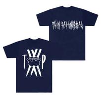 Dvigubo Paranormalinio Merch Marškinėliai Odinis Walker Sala Trumpomis Rankovėmis T-shirt Unisex Moteriški Marškinėliai Viršutiniai Drabužiai Streetwear S