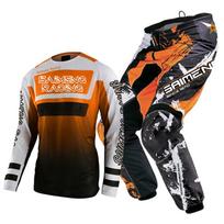 motocross gear set for kids Youth Jersey Pant Kits child green Motorcycle black 3 4 5 6 7 8 9 10 year Off-road suit blue orange Enduro cross boy girl S-20