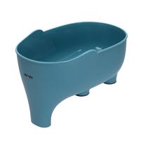 Elephant Shaped Sink Strainer Drain Baskets Vegetables Washing Basket Drainage Fruit Basket for Draining Pasta Noodles Kitchen mėlyna