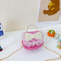 Children'S Mini Handbags Cute Kids Princess Crossbody Bags Baby Girls Tote Hand Bag Child Lace Messenger Bag Gift