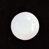 CERTIFIED 65.4 Ct Natural Multicolor Opal Round Cut Loose Gemstones From Brazil 27.7 mm įvairiaspalvis
