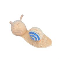 Cute Woolen Snail Baby Clothes Newborn Photography Shawl Funny Photo Props Outfit (YELLOW,newborn) geltona