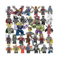 32 vnt. Marvel Keršytojų Superherojų Komiksų Mini Figūrėlės DC Mini Figūrėlė Dovana Vaikams