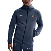 Nike Paris Saint Germain Tech Windrunner Vyriškas Nike Futbolo Fleece Su Užtrauktuku Gobtuvukas HJ6432-491 L