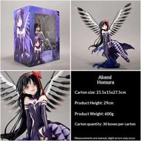 29c Anime Figure Homura Akemi Puella Magi Madoka Magica Rebellion Story Devil Box Collectible Pc Desktop Ornament Model with box