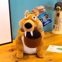 Ice Age Plush Toy Squirrel Mammoth Elephant Swordtooth Tiger Doll Soft Stuffed Animal  Gifts For Kids And Girls 20cm