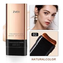 Fully Covered Eraser Foundation Stick,Velvet Moist Light Concealer Liquid Foundation Long-lasting Flawless Ma… More beige