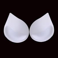 3D Push Up liemenėlės įklotai Moteriški apatiniai maža krūtinė pakeliama kvėpuojanti kempinė paminkštinta liemenėlės pagalvėlė pamušalas maudymosi kostiumėlio liemenėlės įdėklas balta