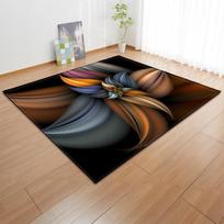 Living Room Large Carpet Bedroom Floor Mat Colorful 3D Non-Slip Door Mat Foot Mat 60*90CM