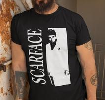 Scarface T-Shirt, Tony Montana Shirt, Al Pacino Tee, Scarface Movie Poster Shirt S