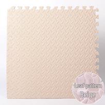 Thickened Foam Baby Crawling Mat: Spliceable, Anti-Fall Floor Mat for Bedroom and Household Use 30*30*1.0cm smėlis