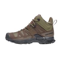 SALOMON Waterproof And Lightweight Mid Top Hiking Shoes Unisex Brown Sneakers 476070 43⅓ ruda