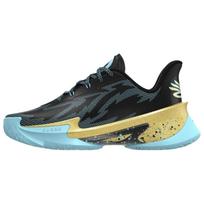 Under Armour CURRY SERIES 7 žemi krepšinio bateliai vyriški juodi mėlyni sportbačiai 3027983-002 42 black