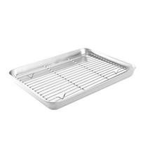 ZISIZ Square Multi-functional BBQ Grill Pan Set