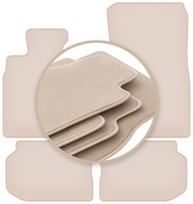 PREMIUM beige floor mats for: BMW 5 F10 sedan 2010-2013