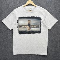 Vintage Jesus Shirt Mens 90s Quote Bible Verse Cross Christ Love You T-Shirt Unisex T-Shirt S