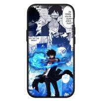 for Samsung Galaxy S25 S24 S23 S22 Ultra FE Plus A17 A37 A57 A56 A55 A06 A16 A15 A36 A26 A35 A05 A25 A54 A34 Phone Case Anime My Hero Academia Cover for iPhone 16 Pro rausvai ruda