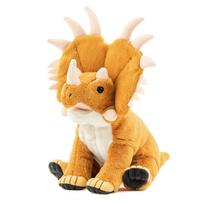 Colorata Styracosaurus pliušinis žaislas Realistiškas dinozauras žaislas lėlė Dovana Gimtadienis Kalėdos Kalėdų dovana (Sėdimoji serija/Švelnus prisilietimas) (Du kartus