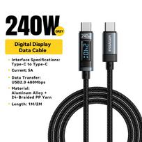 Essager 240W USB Type C To USB C Cable 100W PD 3.1 Fast Charging Charger Wire For 15 Pro max Macbook Pro Samsung 1m