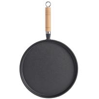 20/23/26cm Cast Iron Frying Pan Uncoated Non Stick Fried Pancake Egg Pot Gas Induction Cooker Kitchen Cookware Outdoor Bbq Plate 20cm black