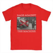 Rage Against The Machine TShirts Unisex  Funny Pure Cotton Tees Round Collar Short Sleeve T Shirts 6XL Clothes S