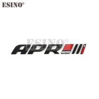 3D APR Logotipo Automobilio Lipdukai Auto Ženklelis Emblemos Lipdukas APR Stage Logotipui A4 A5 S4 S5 RS4 RS5 RS6 Q5 S5 Golf GTI R Scirocco R20 juoda