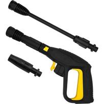 Pakeičiamas aukšto slėgio plovimo rinkinys 2175 Psi Tinka Karcher K2-K7 modeliams Apima greito atjungimo žarnos jungties sistemą juoda