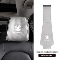 Ice Silk Car Styling Headrest Cover Anti-dirty Seat Pillow Pad For Vauxhall VXR Astra Tigra Corsa D Astra G J H