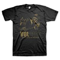 VOLBEAT cd cvr GUITAR GANGSTERS AND CADILLAC BLOOD Official SHIRT XL New L black