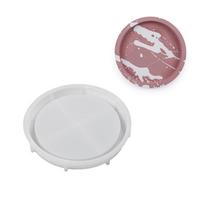 Dish Resin Epoxy Casting Moulds for Fruit Tray, Home Decorations Molds Large Tray Resin Molds Silicone Round Plate Molds S