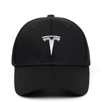 (Juoda) Tesla beisbolo kepuraitės Reguliuojamos kepurės