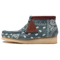Clarks Originals Wallabee Boot Green Paisley Men Sneakers 26168803 40