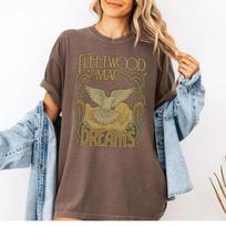 Fleetwood Mac Dreams marškinėliai Vintažiniai 70-ųjų Roko Unisex marškinėliai XXXL