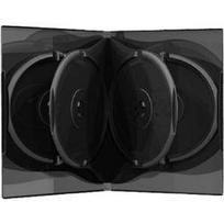 MediaRange BOX16, DVD dėklas, 6 diskai, Juoda, Plastikas, 120 mm, RoHS