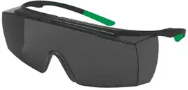 Uvex 9169545, Apsauginiai akiniai, Žalia, Juoda, Polikarbonatas, 1 vnt.