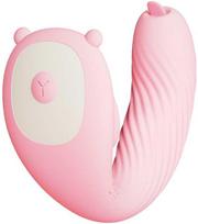 B Series Cute B serijos mielas vibratorius poroms, G taškas, laižantis masažuoklis, 10 režimų