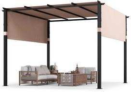 Promotions Pergola, 305x305x215 cm, Smėlio spalvos