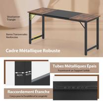 Promotions Kompiuterio stalas, 160x60 cm, Rudas, Juodas