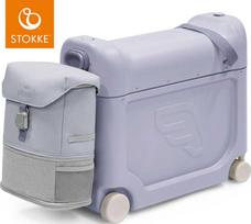 Stokke JetKids - komplektas kelioninis BedBox + Crew Backpack | Arctic Mėlyna