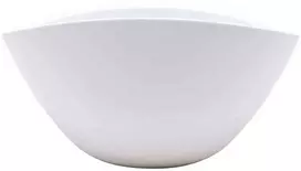 Pot&Deco Keraminis vazonas GABRIELLE, ovalus, baltas, 21x14 x 10,5(A) cm