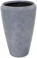 Mega Keraminė vaza Mila, apvali, pilka, 44 x 68(A) cm