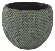 Ter Steege Keraminis vazonas FAY, apvalus, mėlynas, 20 x 16(A) cm