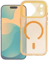 Prodigee Originalus „iPhone 17 Pro Max“ dėklas „Aurora“, suderinamas su „MagSafe“, oranžinis