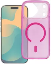 Hello Case Originalus „iPhone 14 PRO“ dėklas „Aurora“, suderinamas su „MagSafe“, rožinis